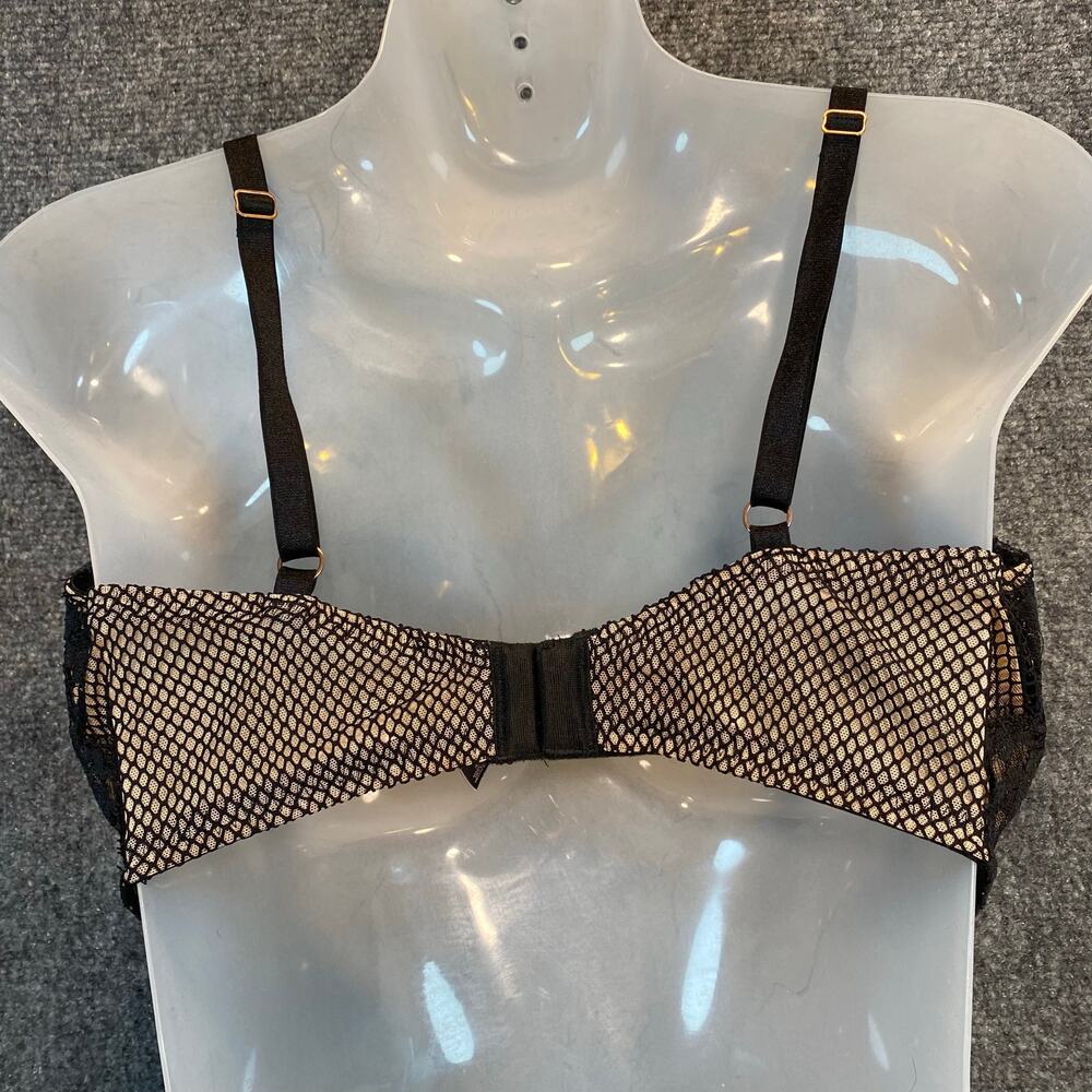 Victoria Secret Womens Size 36DD Black Lace Very Sexy Push Up Bra Underwire - Picture 5 of 7